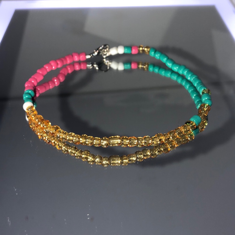 Brand new homemade multi colored bracelet